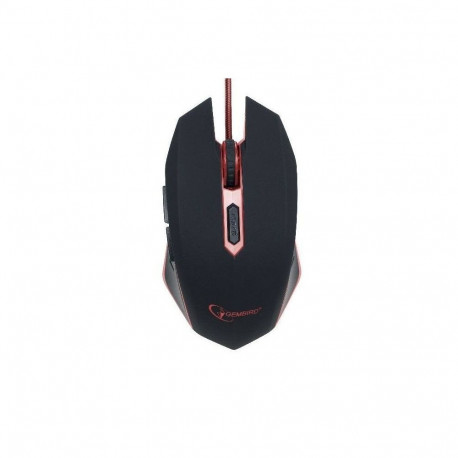 Gembird Gaming mouse, Black/red, MUSG-001-G, USB