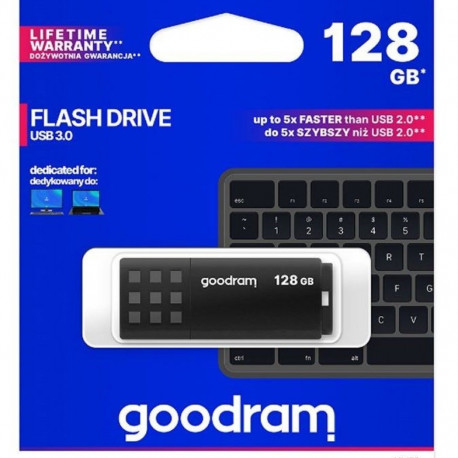 Goodram UME3 USB flash drive 128 GB USB Type-A 3.0 (3.1 Gen 1) Black