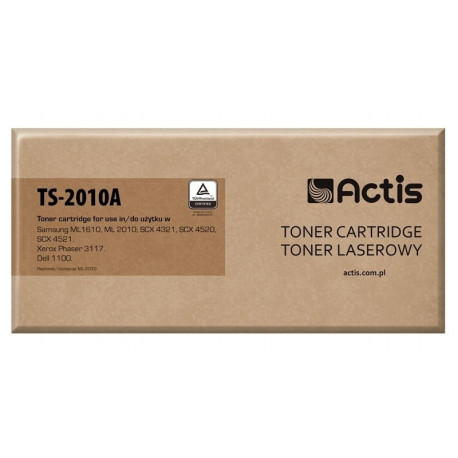 Actis TS-2010A tooner (asendus Samsung ML-1610D2/ML-2010D3; standard; 3000 lehekülge; must)