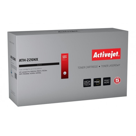 Activejet ATH-226NX Toner (replacement for HP 226X CF226X; Supreme; 9200 pages; black)