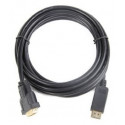 Gembird CC-DPM-DVIM-6 videoadapter 1.8 m DisplayPort DVI must