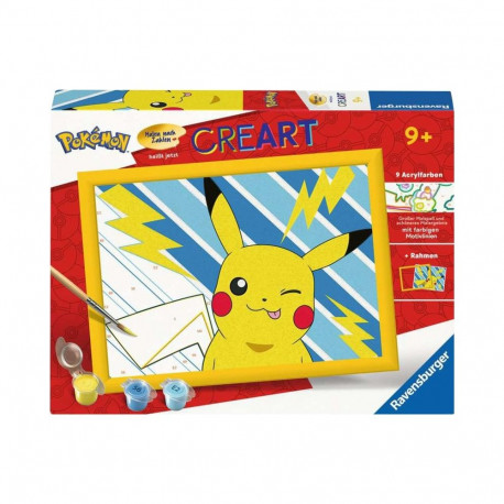 Ravensburger CreArt - Cheeky Pikachu, painting