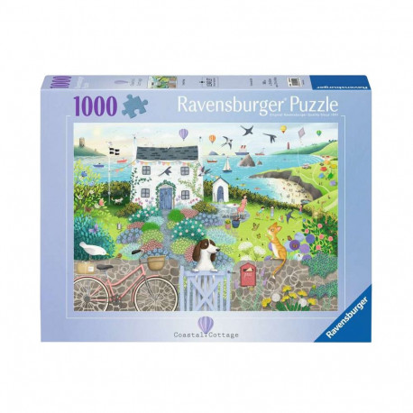 Puzzle - Hütte an der Küste (1000 Teile)