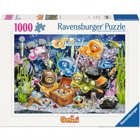 Ravensburger Puzzle Gelini in Underwater Fun 1000 pieces