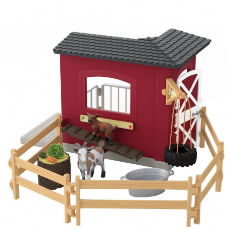 Schleich Farm World Goat Barn, Play Building