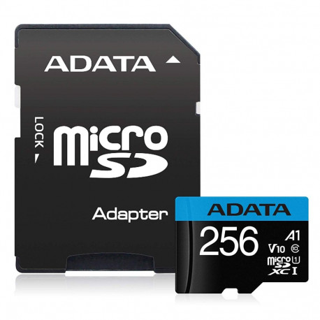 Premier 256 GB microSDXC (UHS-I U1, Class 10, V10, A1)