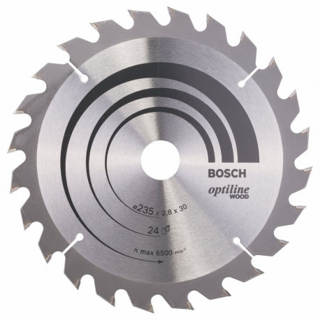 PRO Wood Kreissägeblatt, Ø 235mm, 24Z (Bohrung 30mm, für Handkreissägen)