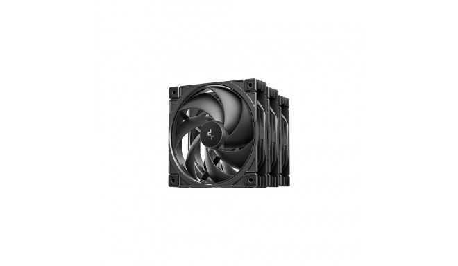 DeepCool FD12 V2 Computer case Fan 12 cm Black 4 pc(s)