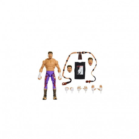 WWE Ultimate Edition Eddie Guerrero Action Figure &amp; Accessories Set, 6-inch Collectible Supe
