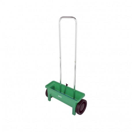 Flo SEEDER 12L 89870, 12l, 185mm, 2 wheels, PP, aluminium handle, spreading adjustment