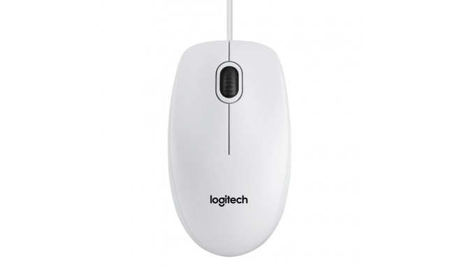 Logitech hiir B100, valge (910-003360)