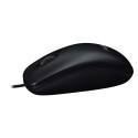 MOUSE USB OPTICAL M90/BLACK 910-001793 LOGITECH