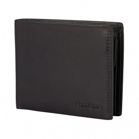 Rahatasku Samsonite Attack 2 SLG, Ebony Brown, nahk, 12,2x9,7x1,5cm, RFID