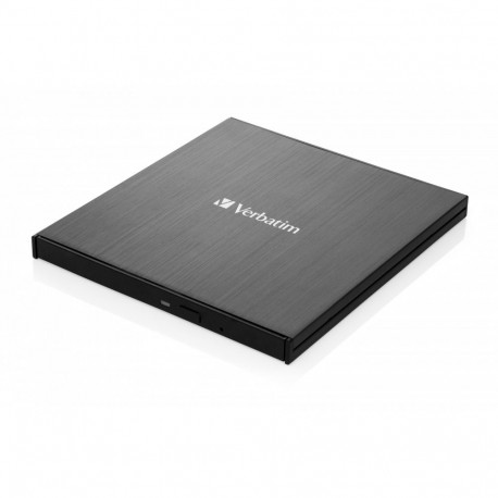 Blu-Ray kirjutaja/mängija väline Verbatim External Slimline Blu-ray/DVD/CD/M-Disc; USB-C (USB3.1 typ
