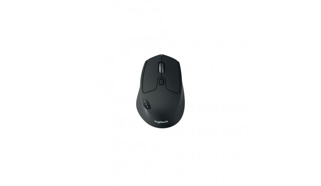 Logitech M720 Triathlon Wireless Mouse RF Wireless + Bluetooth, 1000 DPI, Black