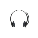 Logitech H151 Stereo Wired Headset 3.5 mm jack, Black