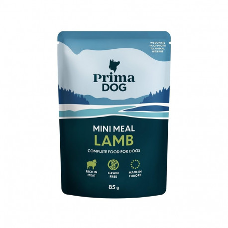DOG FOOD MINI MEAL LAMB 85G