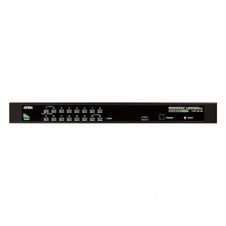 ATEN 16-port KVM PS/2+USB, OSD, rack 19",comb. konzole