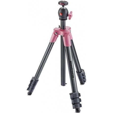 Manfrotto statiiv MKCOMPACTLT-PK, roosa