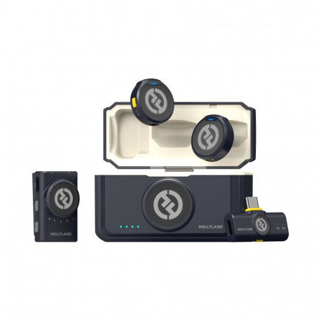Hollyland mikrofonisüsteem LARK M2 mini komplekt kaamera RX + USB-C RX