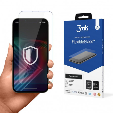 Kaitsekile FlexibleGlass, Apple iPhone 14 / iPhone 14 Pro / iPhone 13 / iPhone 13 Pro, 3mk