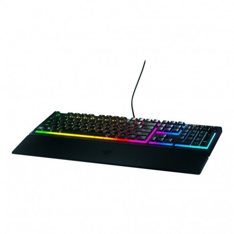 Razer mänguriklaviatuur Ornata V3 juhtmega RGB LED-valgustus US Mecha-Membrane, must
