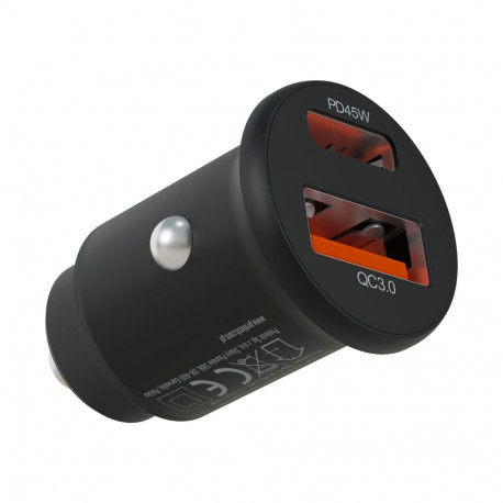 76-035# Ładowarka samochodowa 2x usb-a+usb-c 45w g50b