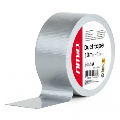 Taśma techniczna naprawcza klejąca szara amio-02483