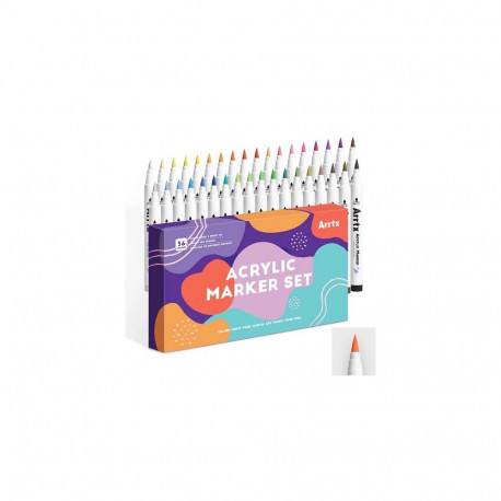 Acrylic Marker Pens ARRTX, 36 Colours