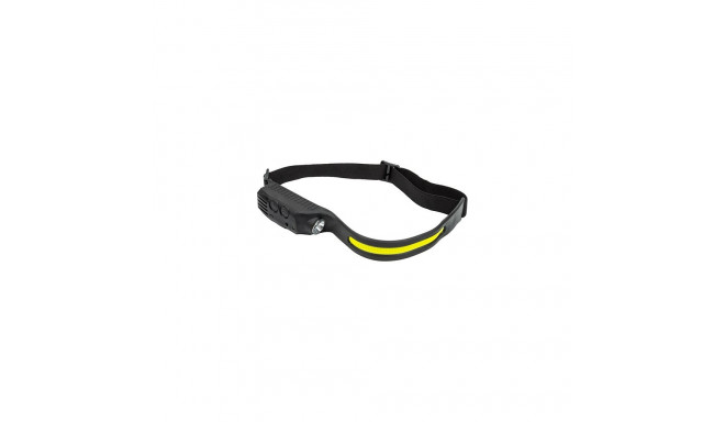 Flashlight COB +XPE Sensor Rechargeable Headlamp, 350lm, IPX4, USB-C