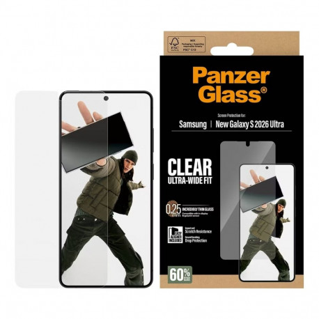 Samsung Galaxy S26 Ultra Ultra-Wide Fit Glass EasyAligner by PanzerGlass