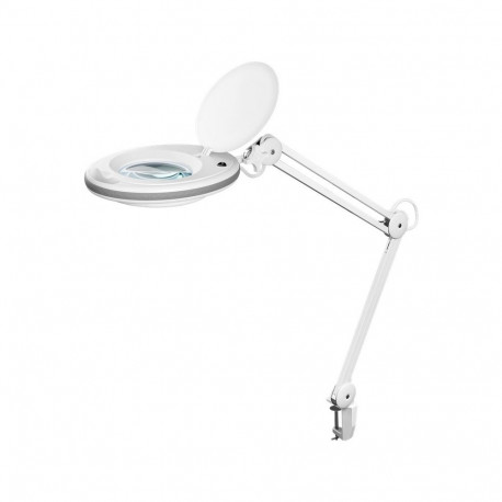 Goobay LED Magnifying Lamp with Clamp, 8 W, white