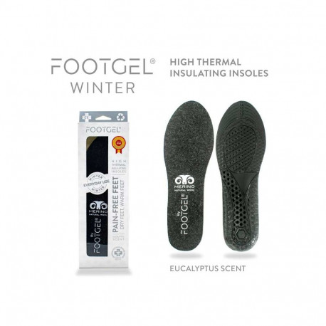 Insoles Footgel Everyday Use Winter, size 41-46