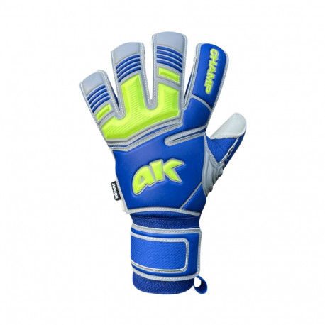 Rękawice bramkarskie 4Keepers Champ VII HB Junior niebiesko-zielone fluo 5