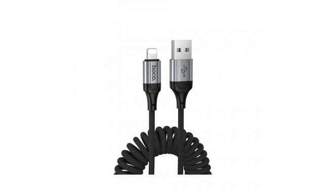 HOCO cable USB A to Lightning 1.5m black