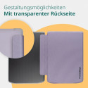 PocketBook Shell Cover läbipaistev helelilla
