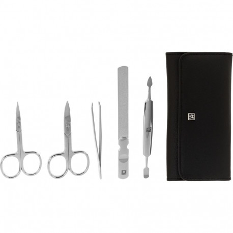 Zwilling CLASSIC trukiga nahast kott, must, 5 tk.