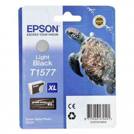 Epson tindikassett hele must T 157 T 1577