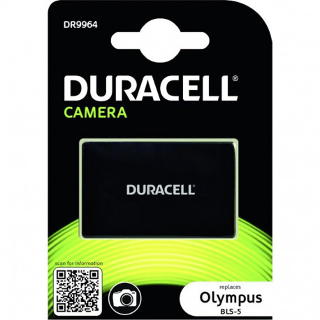 Duracell Li-Ion Battery 1100mAh for Olympus BLS-5