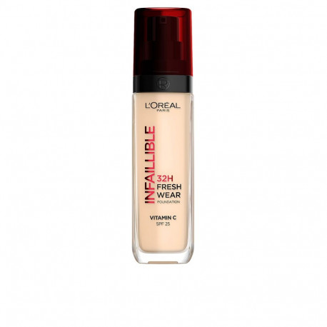 L'ORÉAL PARIS INFAILLIBLE 32h maquillaje fresh wear SPF25 #015-porcelain 30 ml