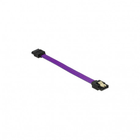 "SATA 6 Gb/s Kabel 10 cm violett"
