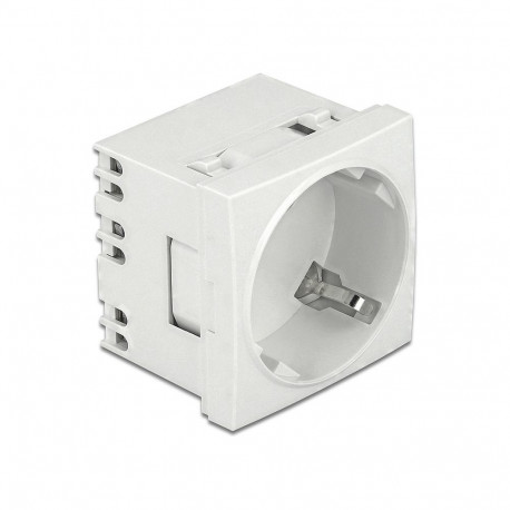 Easy 45 maandusega pistikupesa 45° paigutusega laiendatav 45 x 45 mm