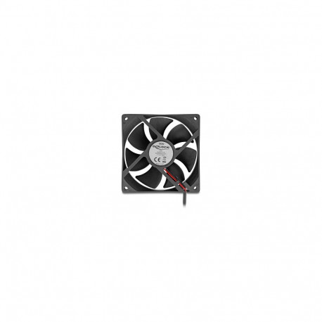 "Delock Axiallüfter 5 V DC, 92 x 92 x 25 mm schwarz"