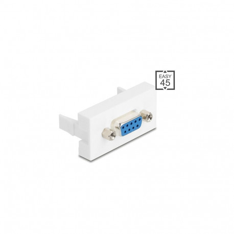 "Easy 45 Modul Sub-D 9 Buchse zu Buchse 22,5 x 45 mm"