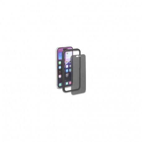 "Schutzfolie für iPhone 16 mit Sichtschutz aus gehärtetem Glas Anti Spy 4 Wege Blickschutz mit Insta