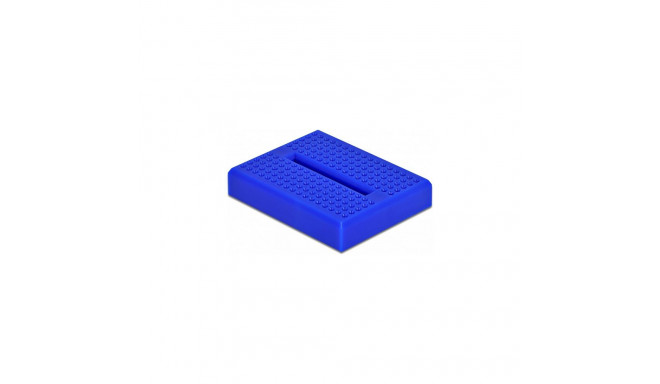 "Experimentier-Mini Steckbrett 170 Kontakte blau"