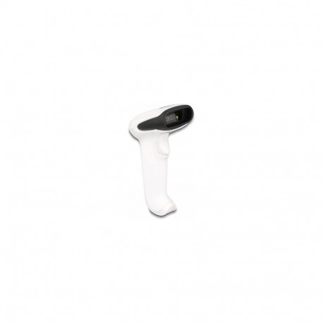 Vöötkoodiskanner 1D ja 2D 2,4 GHz, Bluetooth või USB, valge