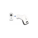 "Barcode Scanner 1D und 2D für 2,4 GHz, Bluetooth oder USB - weiß"