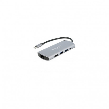 USB Type-C™ dokkimisjaam M.2 pesaga - 4K HDMI / USB / LAN / PD 3.0