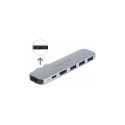 "Dockingstation für MacBook Dual HDMI 4K / PD / Hub"